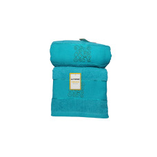 TOALLON ALTOMAX CON BORDADO (90CMX1.60) - TURQUESA