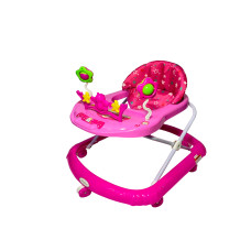 ANDADOR ANTIVUELCO - COLOR ROSA CON DISEÑO DE FLORES