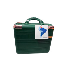 MALETIN DE FIBRA 7K REFORZADO - VERDE